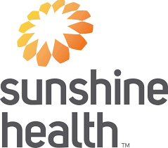 A logo of sunshine health